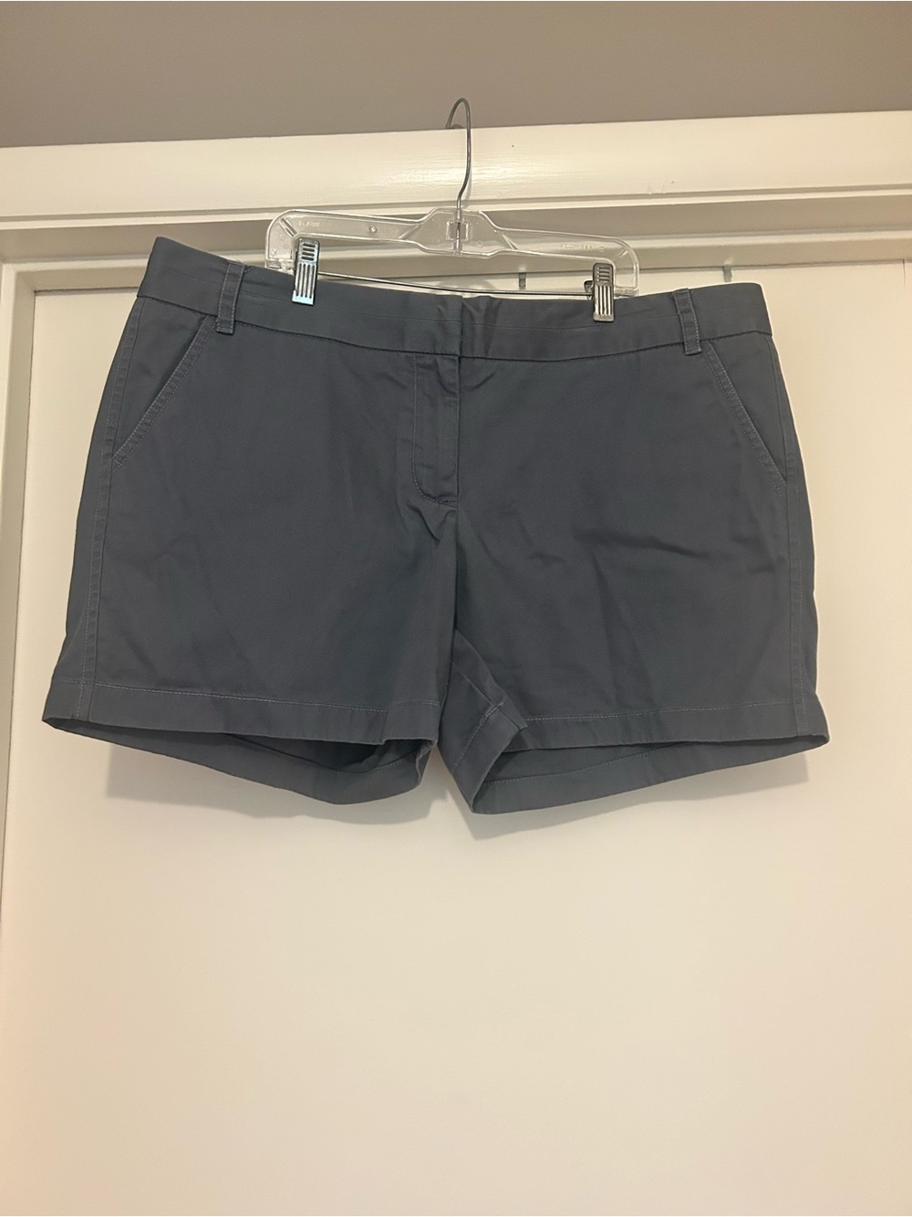 J. Crew Women's Chino Shorts - Gray